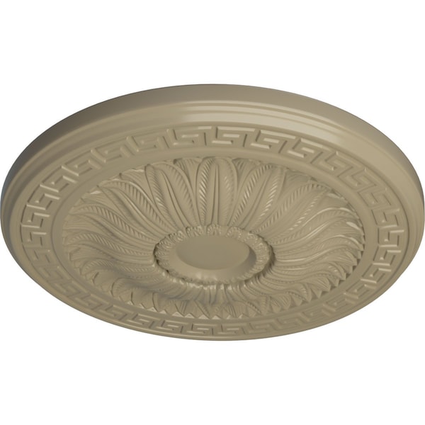 Randee Ceiling Medallion (Fits Canopies Up To 3 7/8), Hand-Painted Gobi Desert, 20OD X 1 3/8P